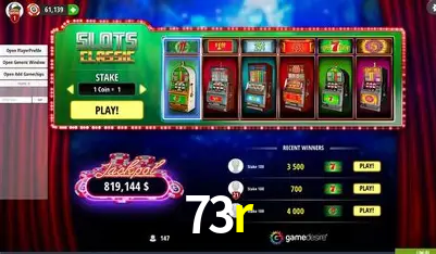 Descubra o Mundo do Cassino Online com 73r
